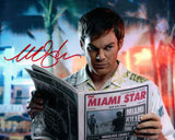 Michael C. Hall Autographed Dexter 8x10