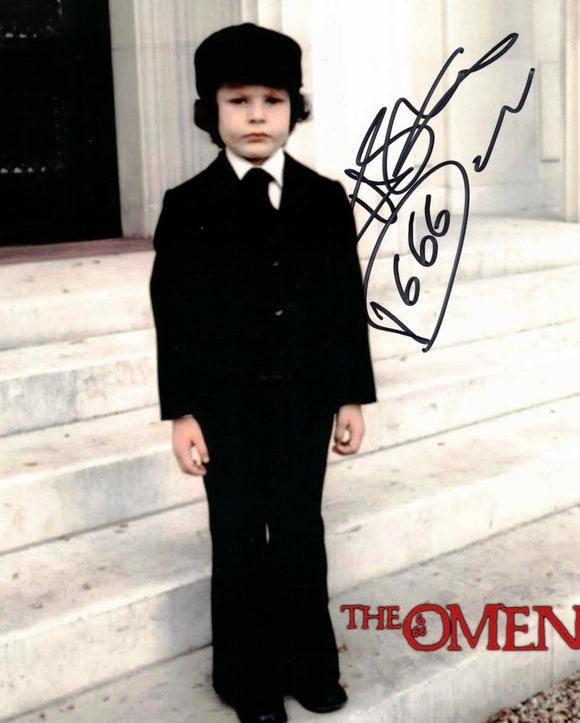 Harvey Stevens The Omen Autographed 8x10 photo