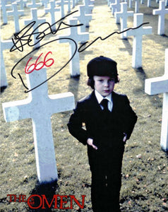 Harvey Stephens The Omen Autographed 8x10 photo