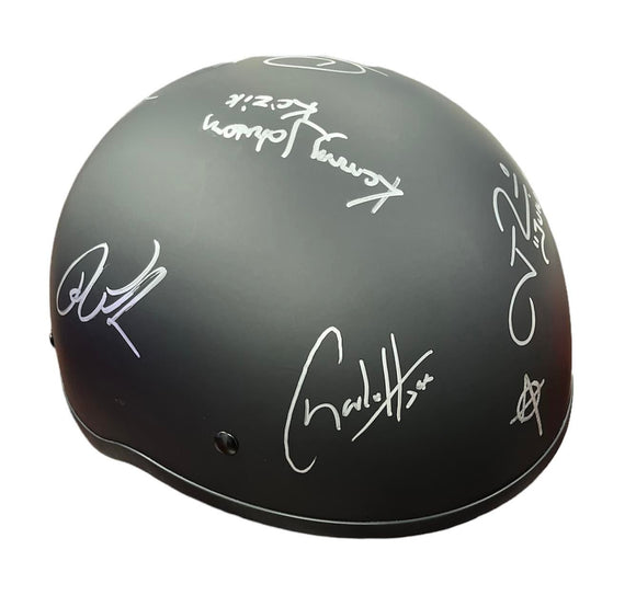 Sons of Anarchy Authentic Bike Helmet Cast Autographed SEVEN AUTOGRAPHS