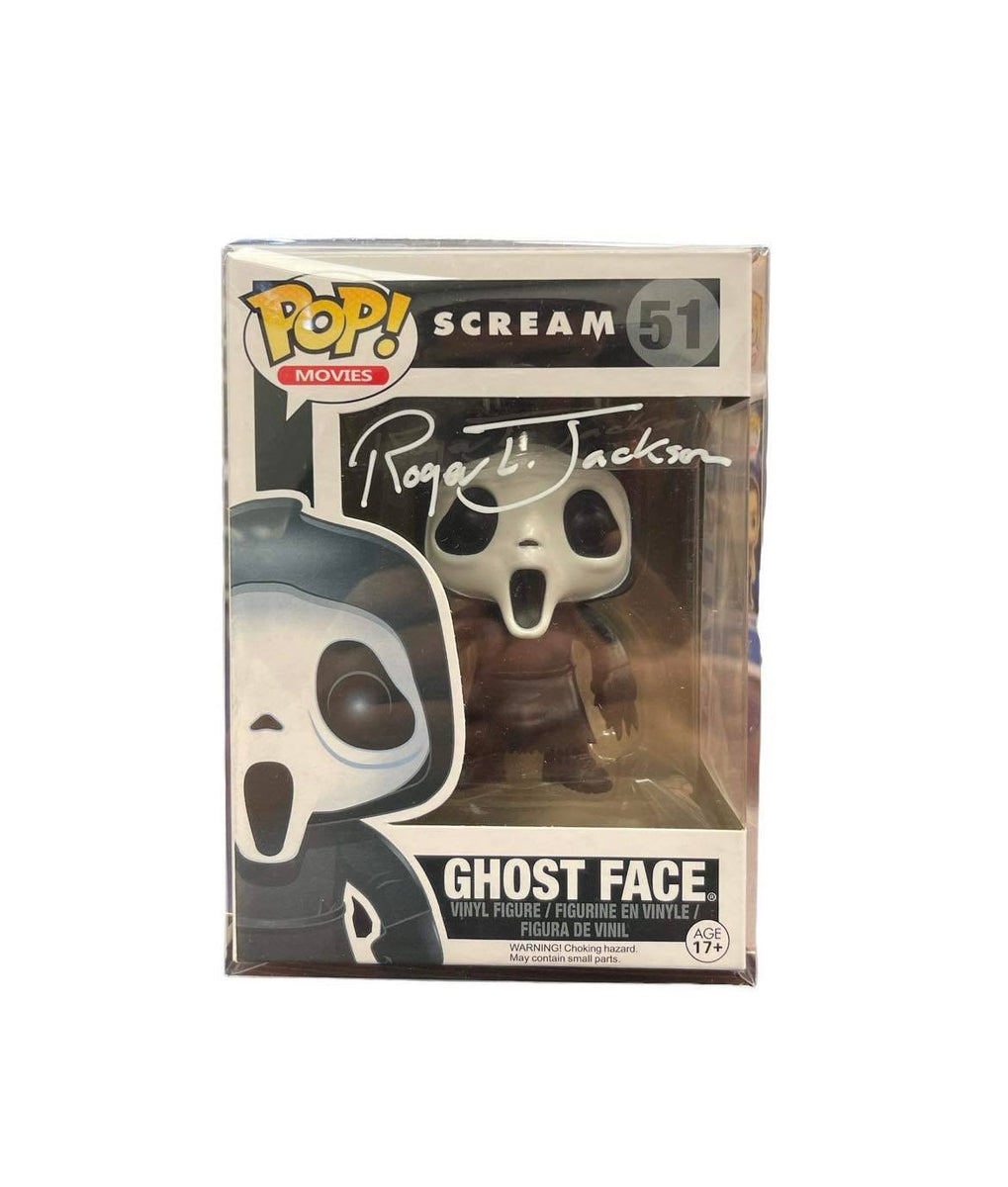 Roger L. Jackson Ghostface Scream Autographed Custom Funko Pop – Icon ...