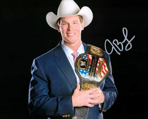 JBL (John Bradshaw Layfield) Autographed WWE 8x10 Photo