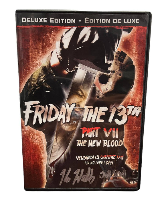 Kane Hodder Jason Voorhees Friday the 13th Part VII Autographed DVD