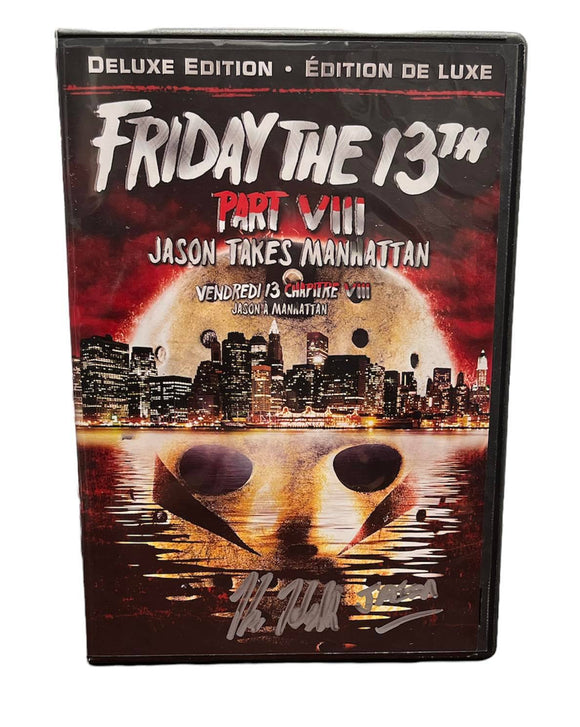 Kane Hodder Jason Voorhees Friday the 13th Part VIII Autographed DVD