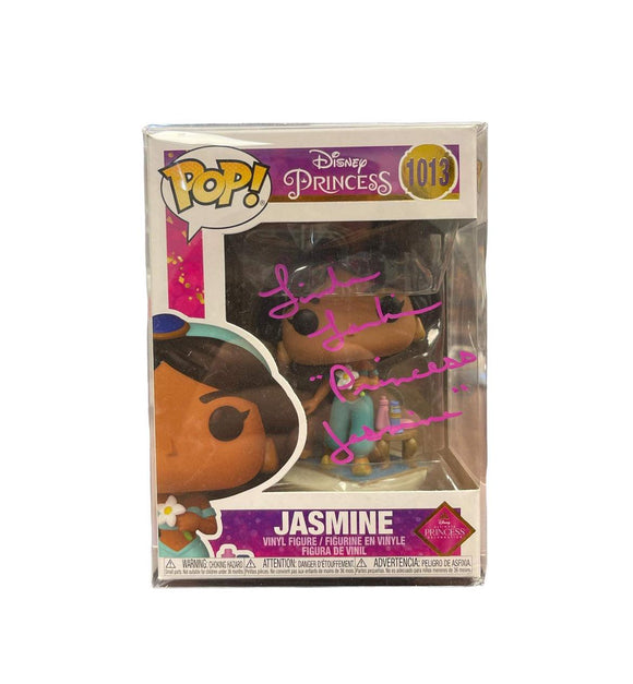Linda Larkin Princess Jasmine Aladdin Autographed Funko Pop #1013