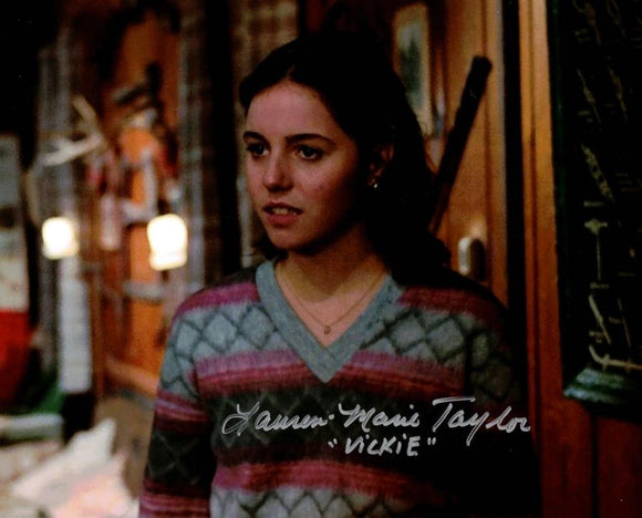 Lauren-Marie Taylor Friday the 13th Part 2 Autographed 8x10