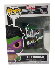 Lou Ferrigno Autographed The Hulk Exclusive Funko Pop