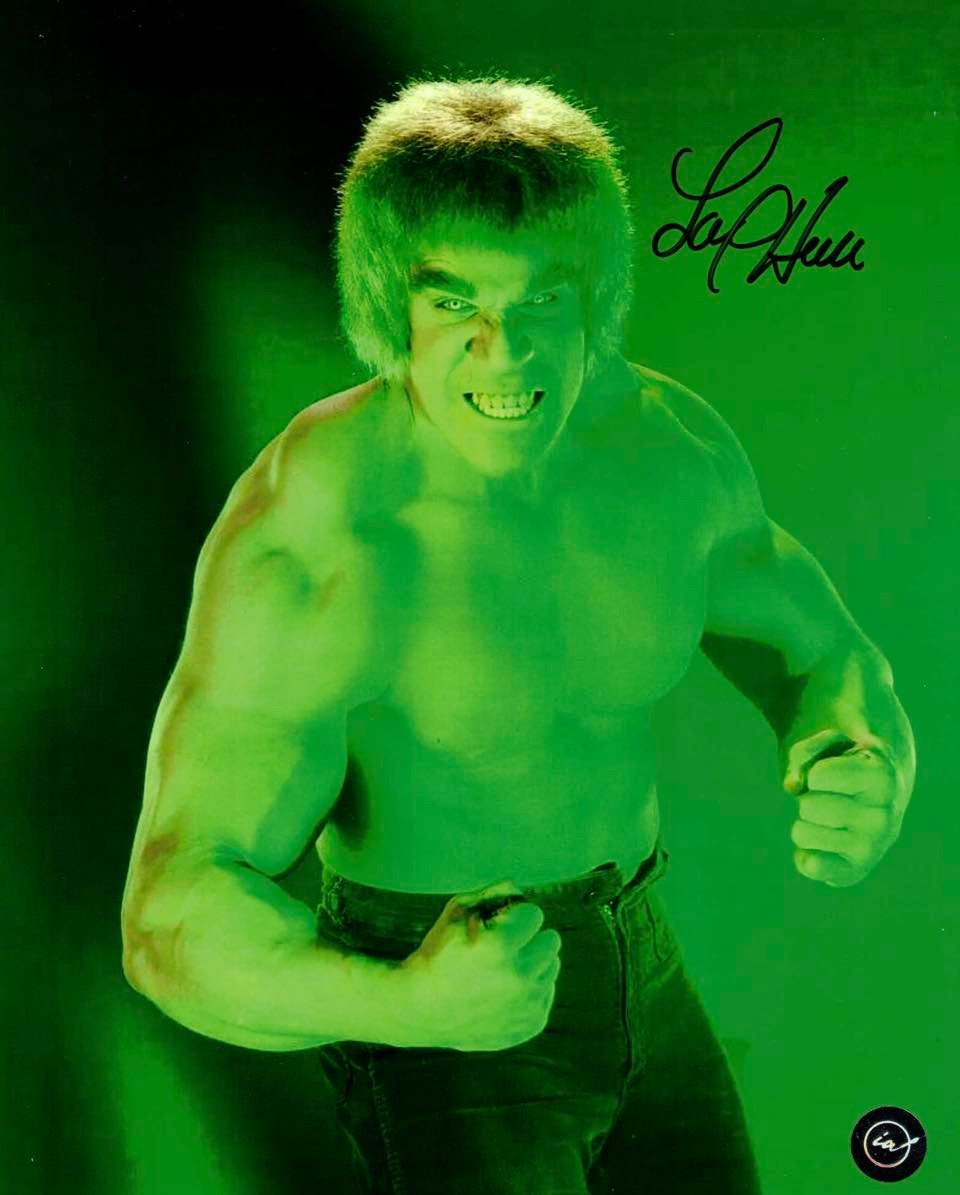 Lou Ferrigno As The Incredible Hulk Autographed 8x10 – Icon Autographs