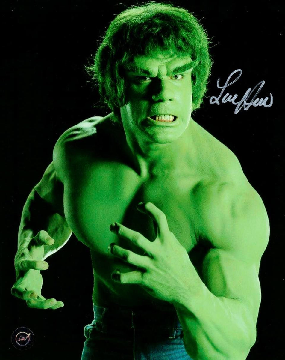 Lou Ferrigno as The Incredible Hulk 8x10 – Icon Autographs