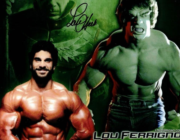 Lou Ferrigno as The Incredible Hulk 8x10