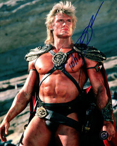 Dolph Lundgren Masters of the Universe Autographed 8x10