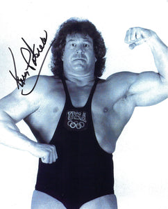Ken Patera WWF Autographed 8x10