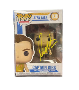 William Shatner Captain Kirk Star Trek Autographed Funko Pop #1138
