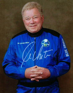 William Shatner Astronaut Captain Kirk Star Trek Autographed 8x10