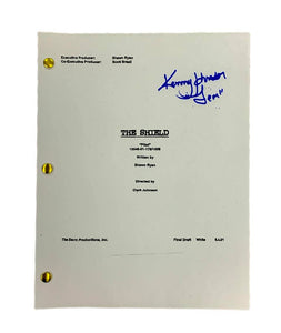 Kenny Johnson The Shield Pilot Autographed Script