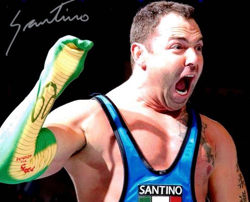 Santino Marella WWE Autographed 8x10