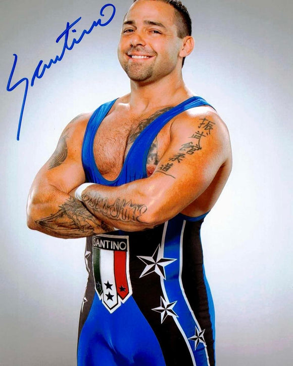 Santino Marella WWE Autographed 8x10