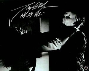 Tony Moran Black & White Halloween Autographed 8x10
