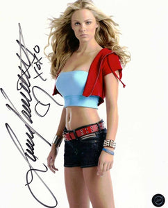 Laura Vandervoort Smallville Supergirl Autographed 8x10