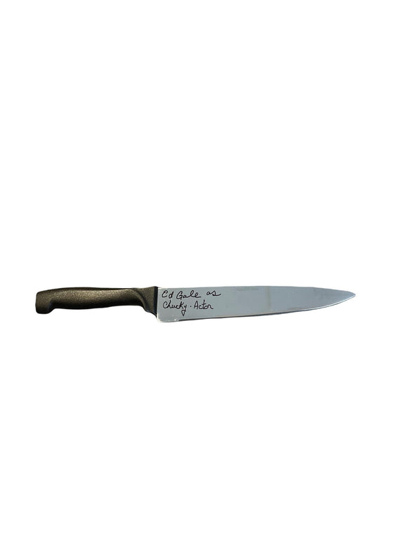 Ed Gale Child's Play Autographed Knife